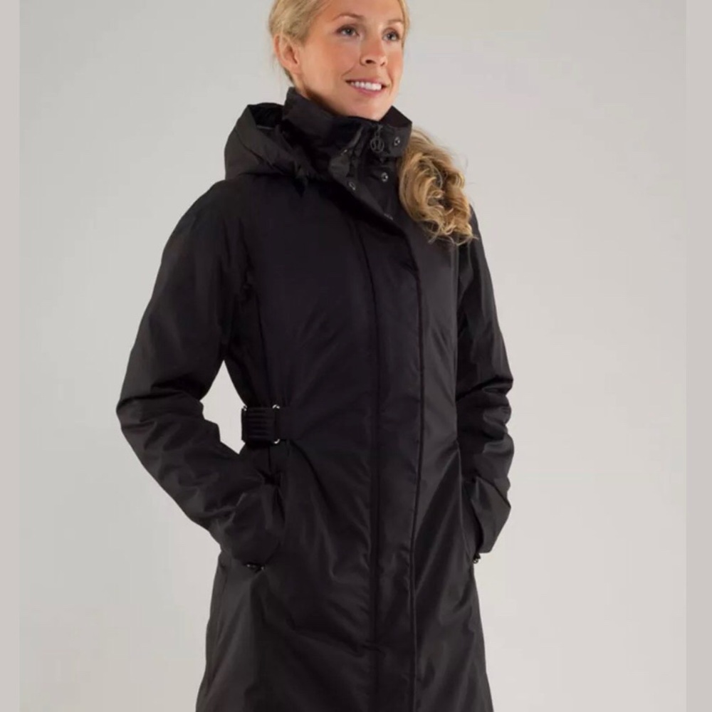 Black Lululemon athletica jacket